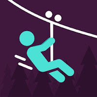 Zipline Valley - Physics Puzzle Game (MOD, Unlimited Money)