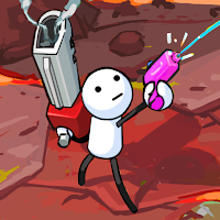 One Gun 2 Stickman - сложные игры без интернета (MOD, Много денег)