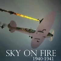 Sky On Fire : 1940 (MOD, Всё открыто)