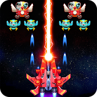 Galaxy Attack: Robot Transform Chicken Shooter (MOD, Много денег)