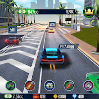 Idle Racing GO: Car Clicker & Driving Simulator (MOD, Free shopping)