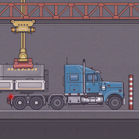 Trucker Ben - Truck Simulator (MOD, Free shopping)