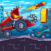 Car Eats Car - Apocalypse Race (MOD, Cristale nelimitat)