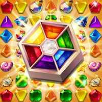 Jewels Fantasy : Quest Match 3 Puzzle (MOD, Bani nelimitat)