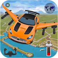 Flying Car Shooting- 3D Машина Моделирование Игра (MOD, Много денег)