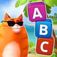 🔥Kitty Scramble: Word Stacks (MOD, Bani nelimitat)