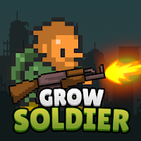 Grow Soldier - Idle Merge game (MOD, Free shopping)