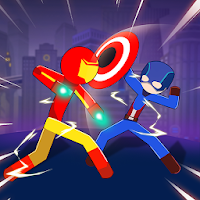 Бой героев Супер Stickman (MOD, Много денег)