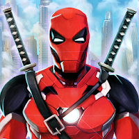 Superhero Ninja Battle: Streets Fighting Robot (Mod)