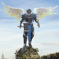 Crime Angel Superhero - Vegas Air Strike (MOD, Multă energie)