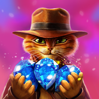 Indy Cat - Match 3 Puzzle Adventure (MOD, Free shopping)