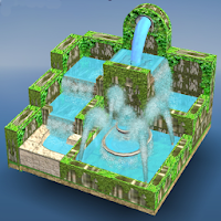 Flow Water Fountain 3D Puzzle (MOD, Free shopping)