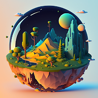 Idle Planet Miner (MOD, Free shopping)