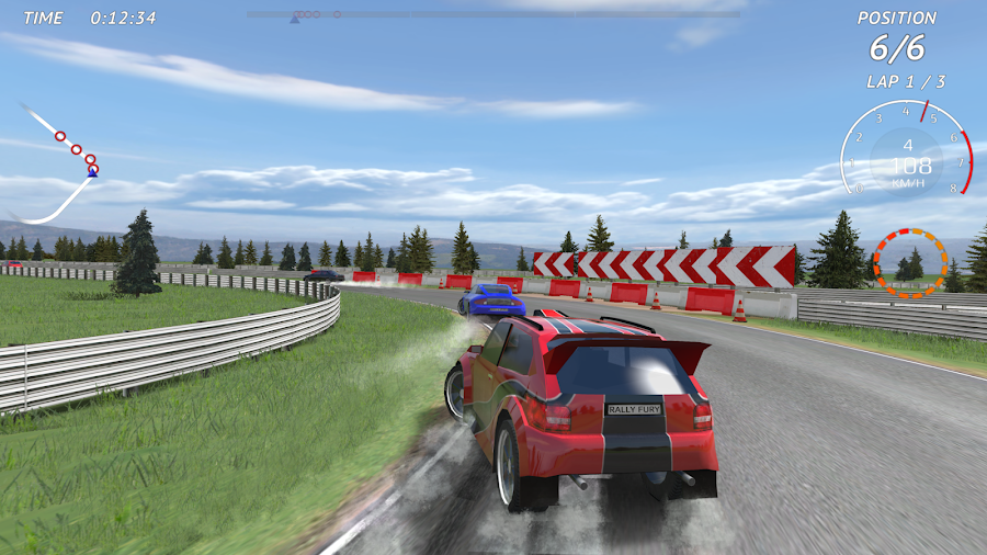 Rally Fury Extreme Racing v1.109 Apk Mod [Dinheiro Infinito], Androgado