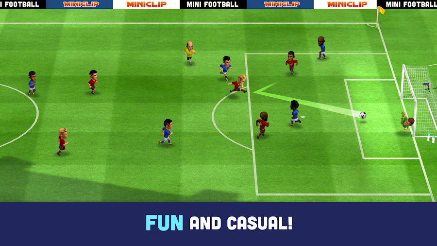 Download Mini Football - Mobile Soccer (Mod) v1.5.10 free on android