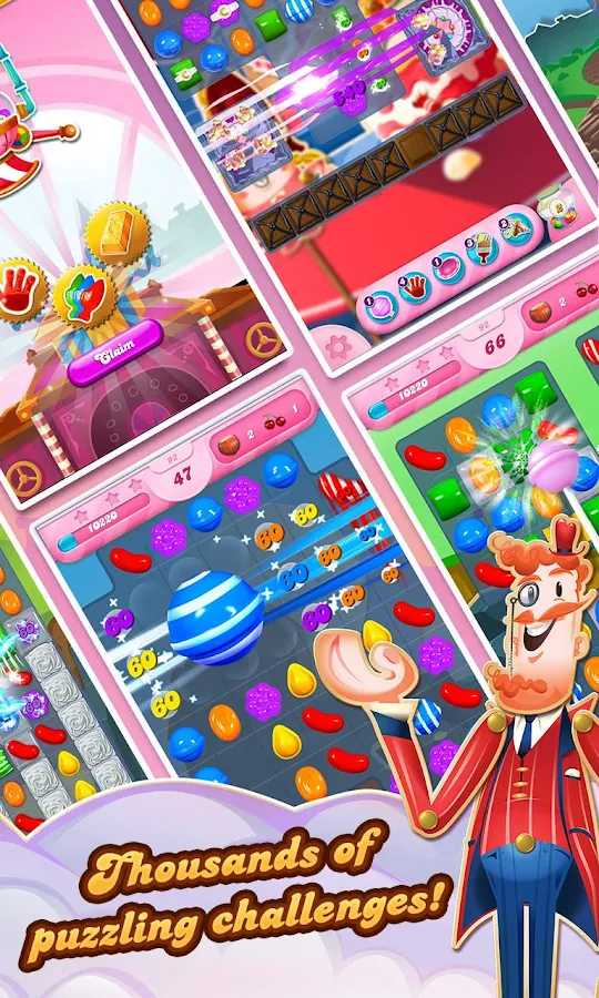 Candy Crush Saga (MOD Unlock All Levels) 1.267.0.2 APK
