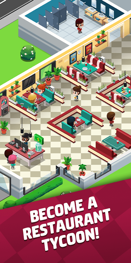 Download Idle Restaurant Tycoon Mod Unlimited Money V1 2 1 Free On Android