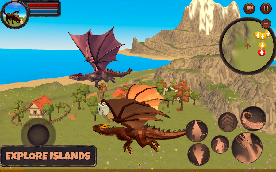 Download Dragon Simulator 3d Adventure Game Mod Unlimited Money V1 095 Free On Android