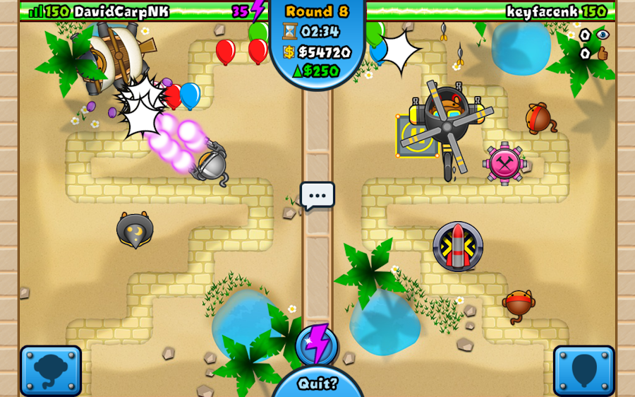 bloons td battles mod hot to make a snd box mode