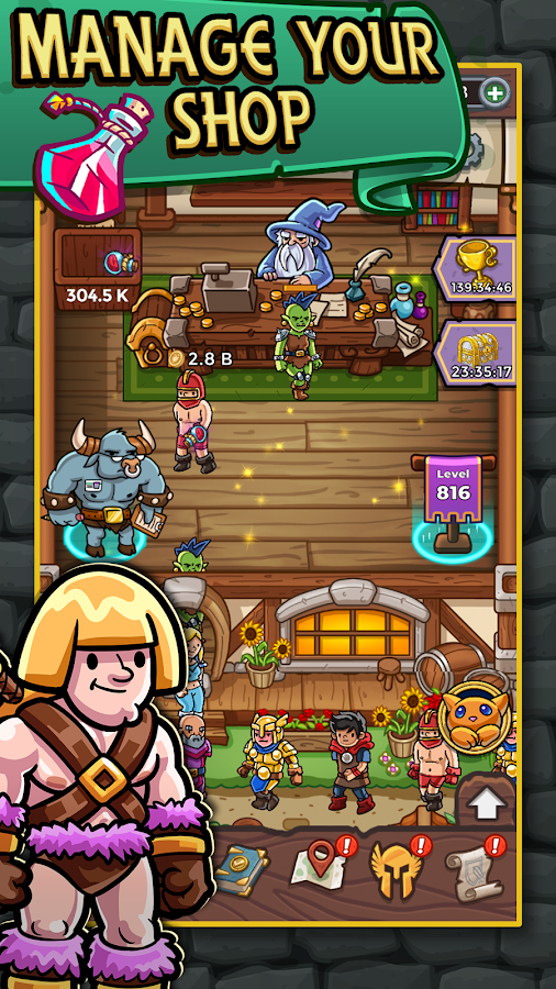 Download Dungeon Shop Tycoon: Craft, Idle, Profit! ⚔️💰🧙 ...