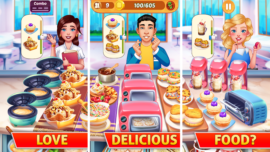 kitchen craze: fever of frenzy city cooking games