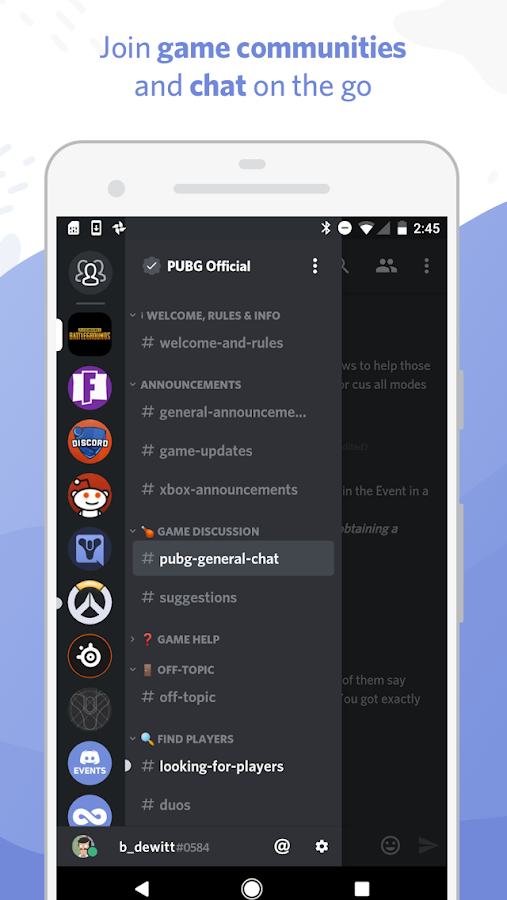 For gamers chat discord Téléchargez Discord