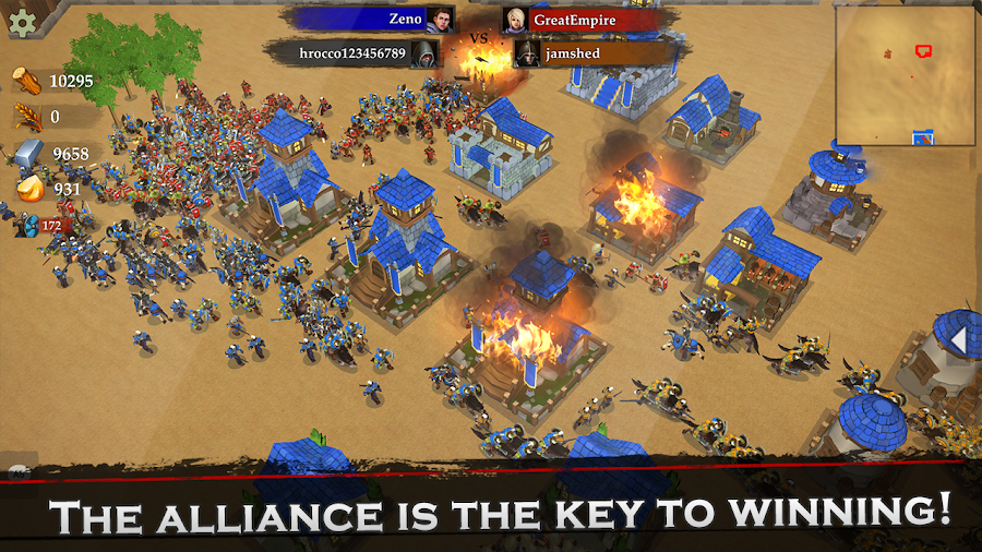 Download War of Kings (MOD, Free shopping) v67 free on android