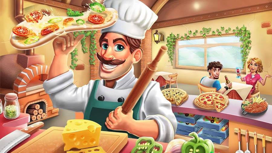 Usroid - Download Cooking Life: Crazy Chef's Kitchen Diary 1.0.4 -  Simulation game "Chef's Kitchen Diary: Chef's Kitchen Diary"  Android + Mod Cooking Life v1.0.4 + Mod - Cooking life simulation game