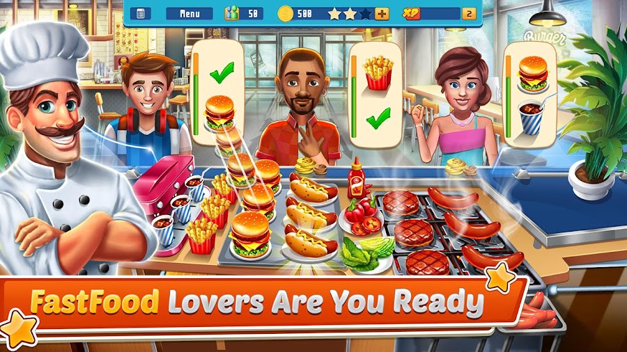 Usroid - Download Cooking Life: Crazy Chef's Kitchen Diary 1.0.4 -  Simulation game "Chef's Kitchen Diary: Chef's Kitchen Diary"  Android + Mod Cooking Life v1.0.4 + Mod - Cooking life simulation game