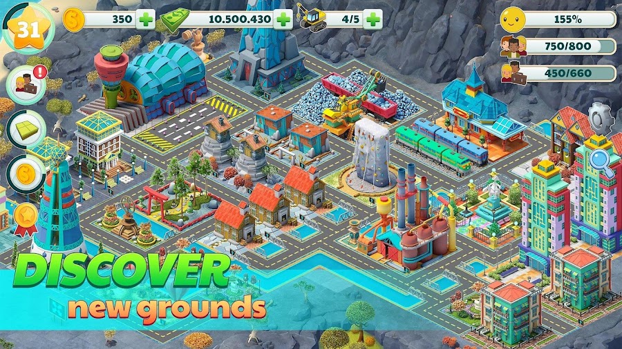 for ipod download Town City - Village Building Sim Paradise